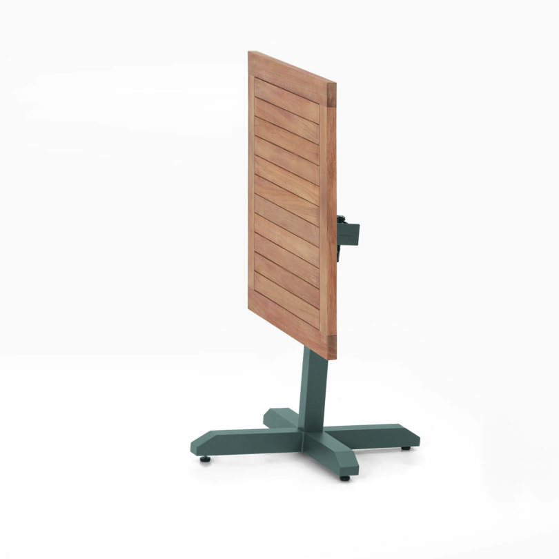 Alu-Teak Tisch Schwabing – Bild 2