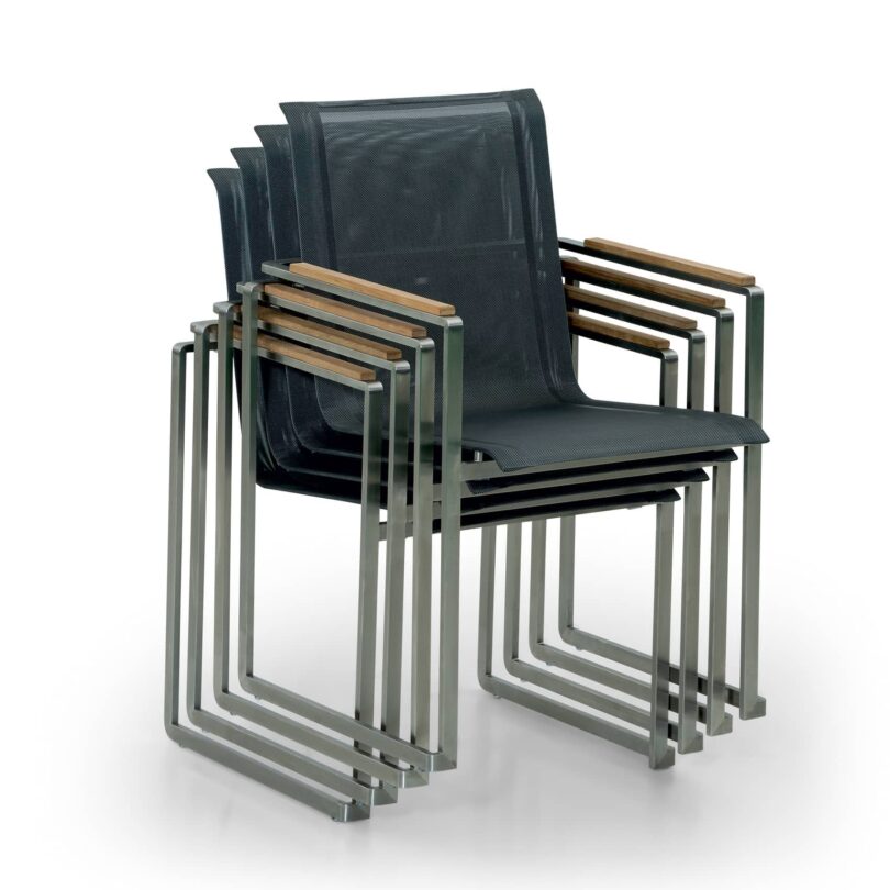 Edelstahl Sessel Seattle – Bild 2