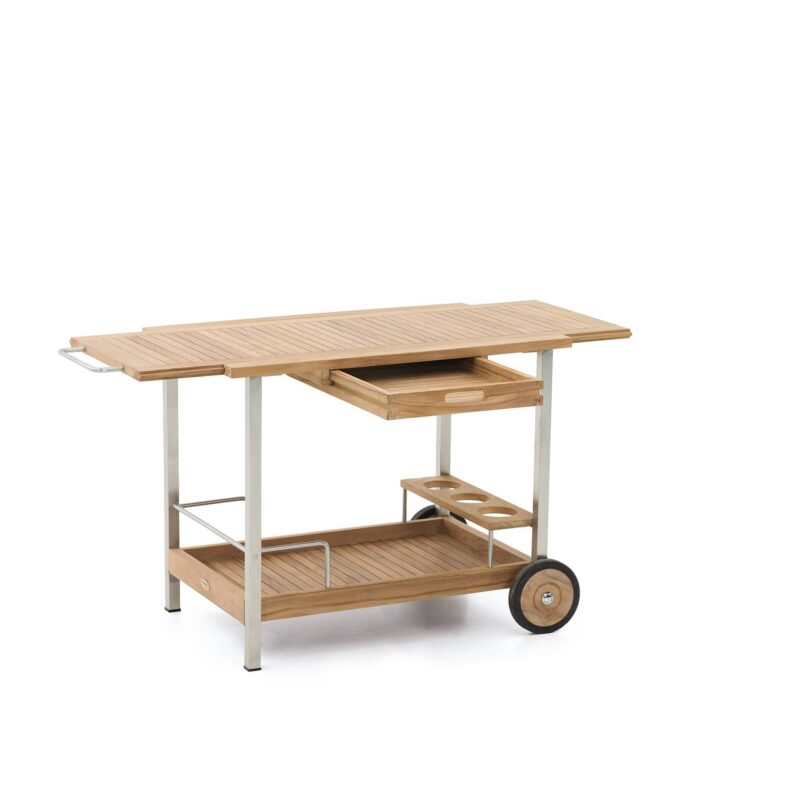 Teak Servierwagen