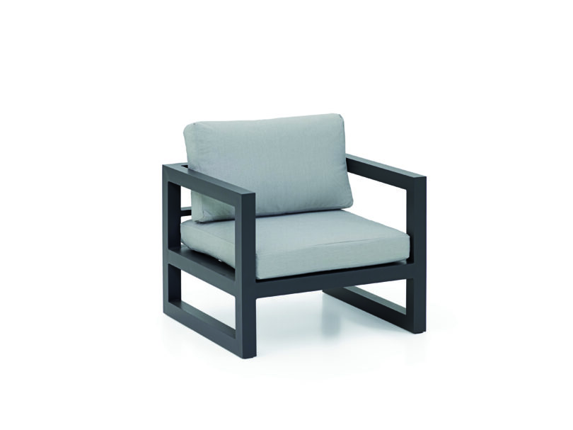 Bezug Sessel Aruba hellgrau