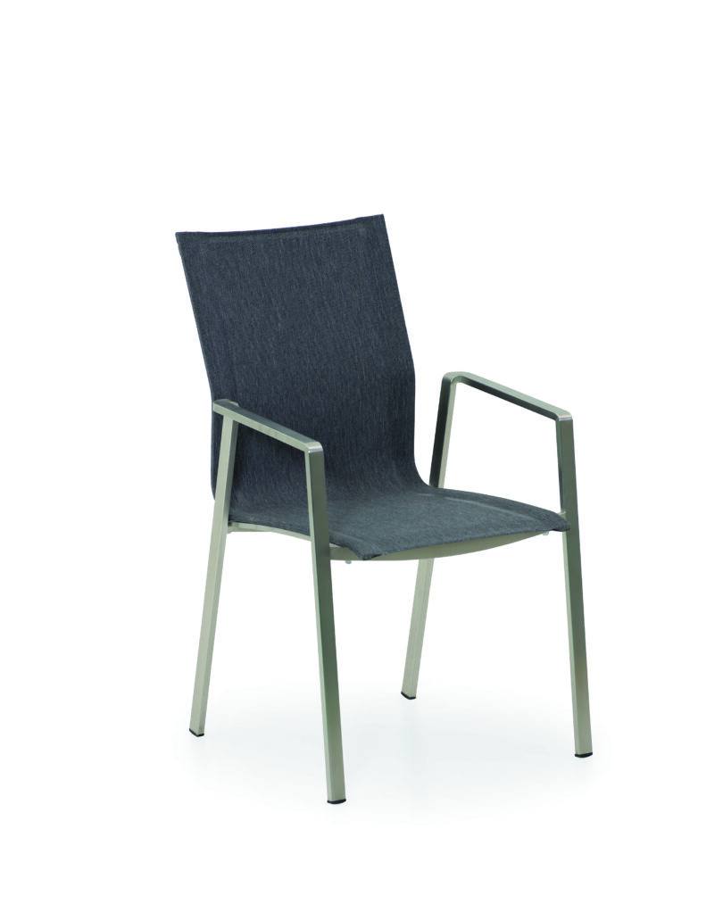 Edelstahl-Sessel Palermo – Bild 4