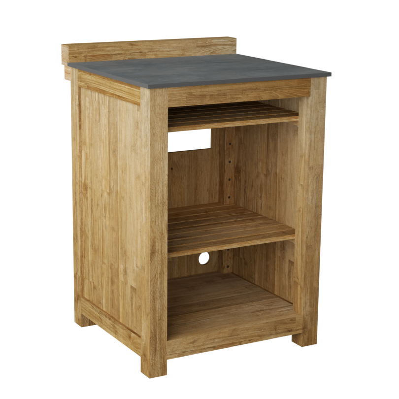 BBQ-Sideboard DENVER für Kühlschrank
