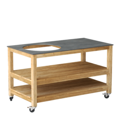 Kamado BBQ Grilltisch DENVER mit Rollen